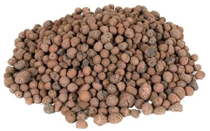 Hydro Clay Pebbles Hydroponic Grow Media Expanded Clay 1, 2, 4, or 10 liters - Foto 1 di 1