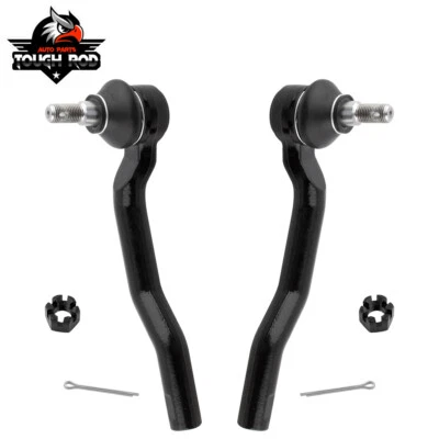 Para Mazda CX-7 2007-2012 CX-9 2007-2015 2 piezas Eslabones de extremo de barra de amarre exterior delantera Foto 1 de 4