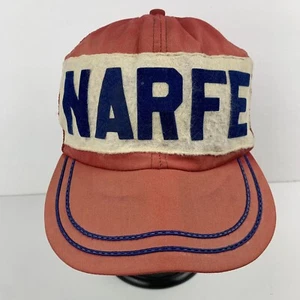 RARE VINTAGE NARFE Snapback Trucker Hat Cap Hatters Millinery Union USA Made - Picture 1 of 11