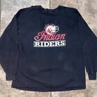 Indian Rider black longsleeve t-shirt mens XXL