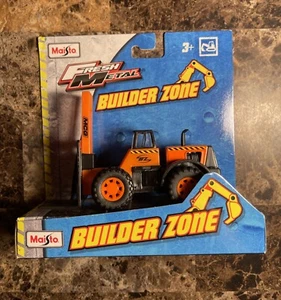 Maisto Fresh Metal Builder Zone Dump Truck Orange - Picture 1 of 2