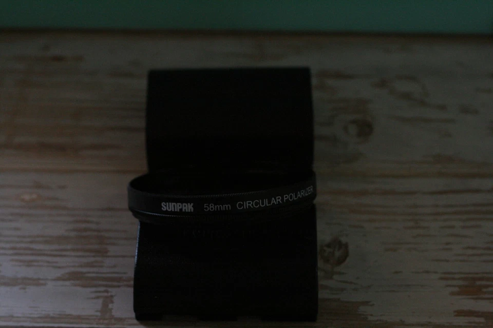 Sunpak 58mm Circular Polarizer Glass Filtermade in  Japan Excellent 6144 - Image 1 of 1