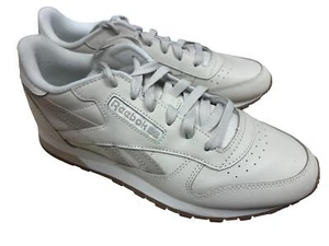 Reebok Women's Classic Leather Sneaker Alabaster/Beige/Chalk HQ2233 Size 9.5 - Picture 1 of 12