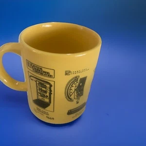 TAZA DE CAFÉ VINTAGE CONTROLES CHEMPX - Imagen 1 de 3