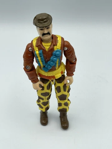 GI Joe 1992 Hasbro LEATHERNECK Battle Corps 3.75" Action Figure VTG Cover