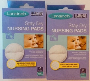 Neu Lansinoh Stay Dry Stilleinlagen 4 Packungen à 6 - Bild 1 von 4