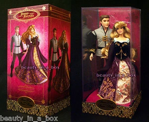 Aurora Prince Phillip Doll Disney Fairytale Designer Set Sleeping Beauty Duo . - Picture 1 of 4