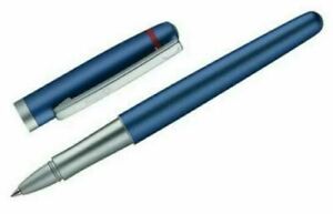 Rotring Rollerball Freeway Blue & Silver Metal Rollerball Pen New In Box * 