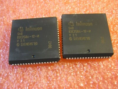 SAB82C258A-12N V2.1 Lote de 2 Piezas Nuevas de Infineon Foto 1 de 3