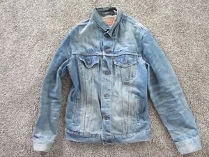 Levis Men's Red Tag Trucker Jacket 47024 0002 Size M Denim Jacket - Picture 1 of 12