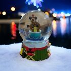 MINT CONDITION Disney Mickey & Friends Sailboat Music Box Snow Globe MUSIC WORKS