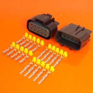 Genuine Delphi GT280 Series 10 Way Male & Female Connector Kit 15326661 15326660 - Picture 1 of 4