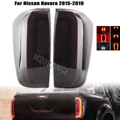 Par de luces traseras LED de estacionamiento de frenos para Nissan Navara NP300 D23 2015-2019 Foto 1 de 4