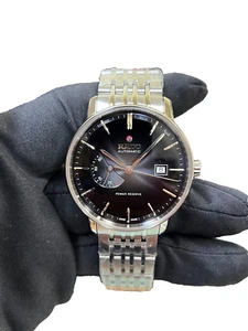 Rado Coupole Classic Power Reserve Black Dial Swiss Automatic Watch R22878163 - Picture 1 of 7
