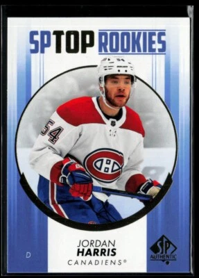 2022-23 SP Authentic Top Rookies Blue #TR-16 Jordan Harris RC - Image 1 of 2