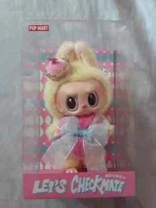 AUTHENTISCHER POP MART LABUBU DIE MONSTERS Let's Checkmate Vinyl Plüsch - US-Verkäufer - Bild 1 von 4