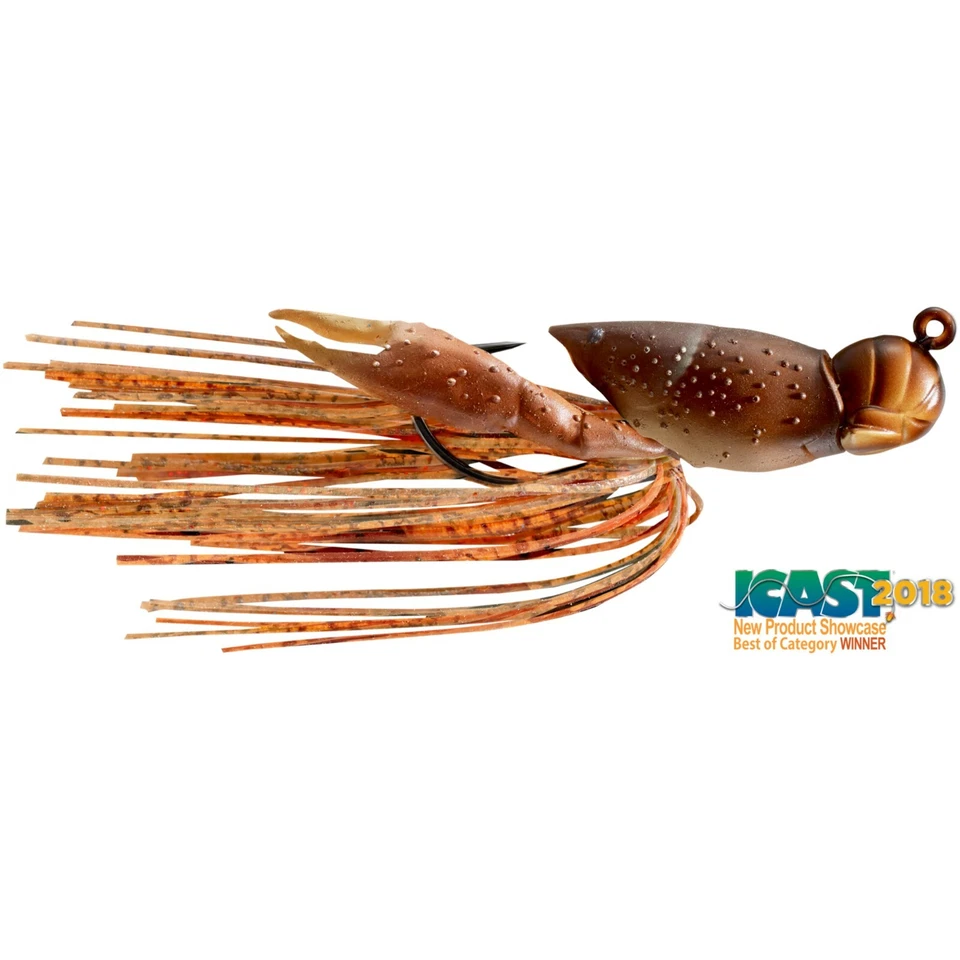 LIVETARGET Jig Freshwater Lures Chb45s723 Hollow Body Craw Fishing