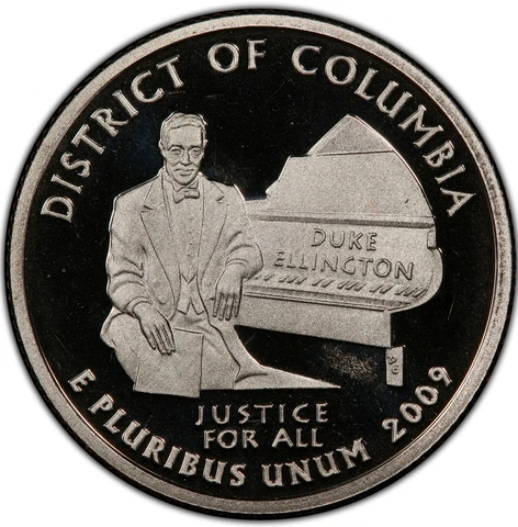 DEEP CAMEO 2009-S District of Columbia Quarter PROOF DC 25c BUY MORE & SAVE MORE Cover