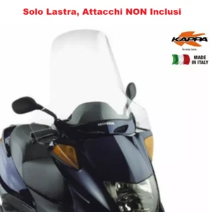 KAPPA Parabrezza Trasparente 49,9 x 72,5 cm per Honda Foresight 250 1997-2008 - Foto 1 di 3