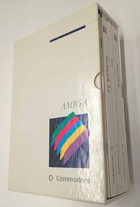 AMIGA Commodore User Manuals - Amiga DOS, Workbench2.1, and more - LOT OF 5 - Picture 1 of 8