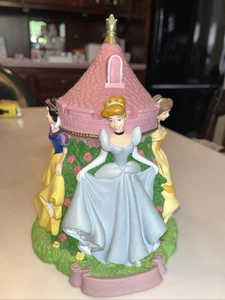 Walt Disney World Princess Piggybank Snow Cinderella Belle Sleeping Beauty Age3+ - Picture 1 of 7