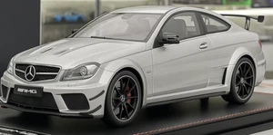 Mercedes C63 AMG Black Series Silver Display 1/18 - NA004 NA - Picture 1 of 4
