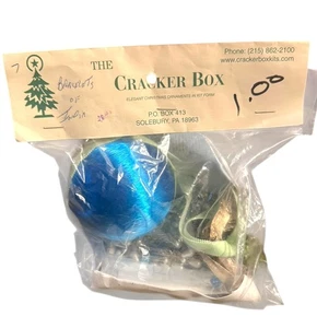 The Cracker Box Ornament Kit Bracelets of India Vintage DIY Christmas - Picture 1 of 5