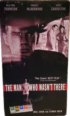 The Man Who Wasn't There VHS Billy Bob Thornton James Gandolfini - Image 1 of 3