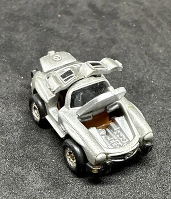 Micro Machines Deluxe Mercedes-Benz 300 SL Gullwing Silver 1988 All Doors Open! - Image 1 of 4