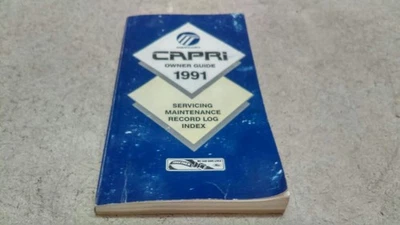 Руководство пользователя подходит для 1991 Mercury Capri M-183196 - Изображение 1 из 4