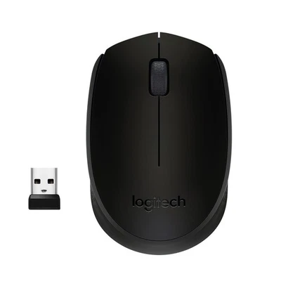 Logitech B170 Wireless Mouse Schwarz, USB - Bild 1 von 4