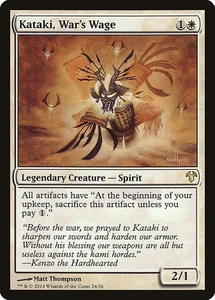 Kataki, War's Wage Modern Event Deck 2014 HEAVILY PLD White Rare CARD ABUGames - Picture 1 of 1