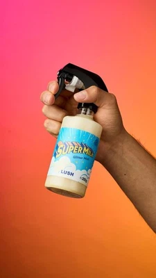 Super Milk Glitter Mist Spray LUSH vegan supermilk Trending body perfume new - image 1 of 2