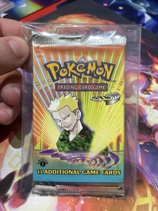 Gym Heroes 1. Edition Booster Pack Pokémon - Bild 1 von 1