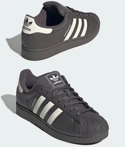 adidas Originals Superstar 2 Ⅱ KJ5993 Cinder Cream White Charcoal Men's Size - Picture 1 of 9