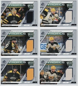 2023-24 SP Game-Used 2023 NHL Winter Classic Fabrics Jersey Pick From List !! - Picture 1 of 7