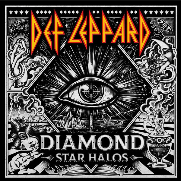 Def Leppard Diamond Star Halos - LP 33T x 2 - Photo 1/1