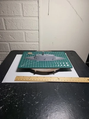 Impreso en 3D Escala 1/144 Guerra Civil Acorazado CSS Carolina del Norte Sin Pintar Foto 1 de 4