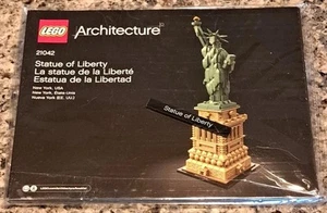 LEGO 21042 Freiheitsstatue Architecture NUR Fliese & Anleitung (ohne Steine) - Bild 1 von 1