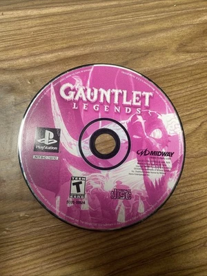 SONY PLAYSTATION 1 PS1 - GAUNTLET LEGENDS - DISC ONLY - TESTED/WORKING - Image 1 of 2