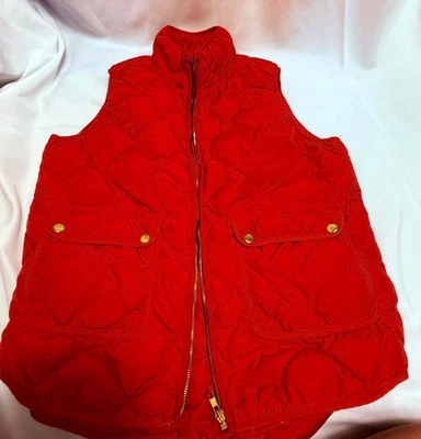 Woolrich Quilted Duck Down Puffer Vest Small L - Image 1 of 4