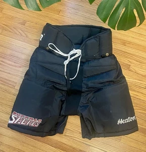 Vintage 90s Y2K Buffalo Sabres NHL Hockey Heaton Embroidered Pro Game Pants - Bild 1 von 10