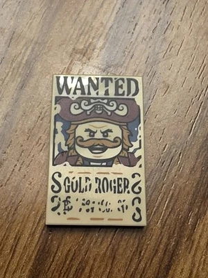 LEGO One Piece Gold Roger Wanted Poster 75636 75637 75638 75639 75640 - Image 1 of 2