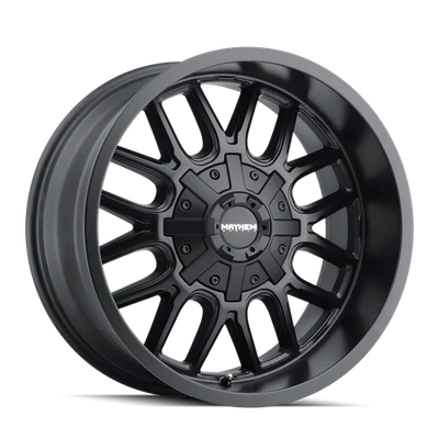 Матовое черное колесо 22x10 Mayhem Cogent 5x5/5x5,5 (-19 мм) - Изображение 1 из 4