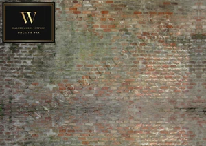 1:18 Echelle Garage Brique Mural - Retirer Et Appliquer Vinyle. Design 2 - Picture 1 of 5