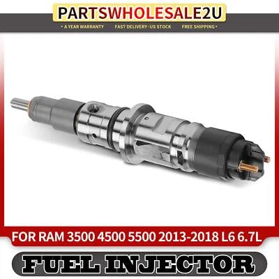 Fuel Injector for Ram 3500 4500 5500 2013 2014 2015 2016 2017 2018 6.7L 2 Stud - Image 1 of 4