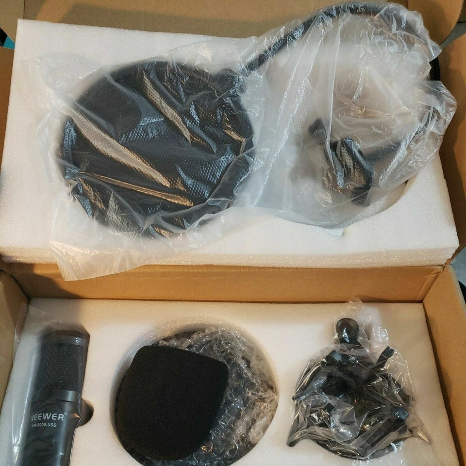 NW-8000 USB Professional Studio Broadcasting Recording Condenser Microphone Kit - Image 1 of 4