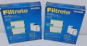 2 pk New 3M Filtrete Size B Idylis Air Purifier Media Replacement Filter 0412558 - Picture 1 of 7