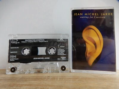 JEAN MICHEL JARRE WAITING FOR COUSTEAU MUSIK KASSETTE MC TAPE CrO² 1990 POLYDOR - Bild 1 von 4