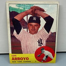 Luis Arroyo #569 - 1963 Topps - MP - Baseball Card